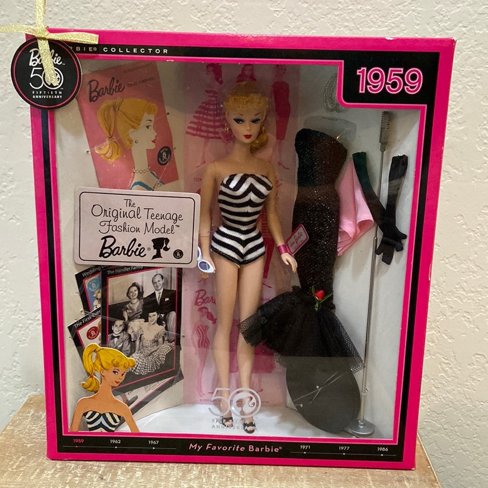 50th anniversary 1959 Barbie